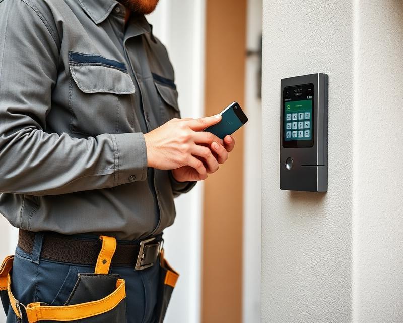 Smart garage door keypad and access control programming in Cleveland County NC
